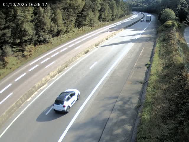 <h2>Caméra autoroute France - N57, Côte de la Calotine direction Nancy</h2>
