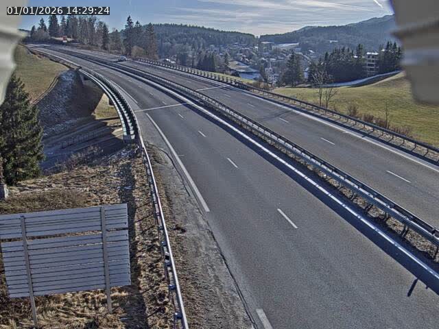 Caméra autoroute France - N57, Les Tavins direction Lausanne