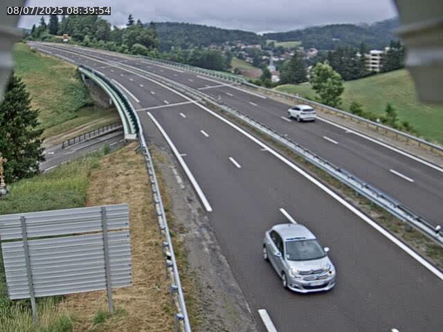 Caméra autoroute France - N57, Les Tavins direction Lausanne