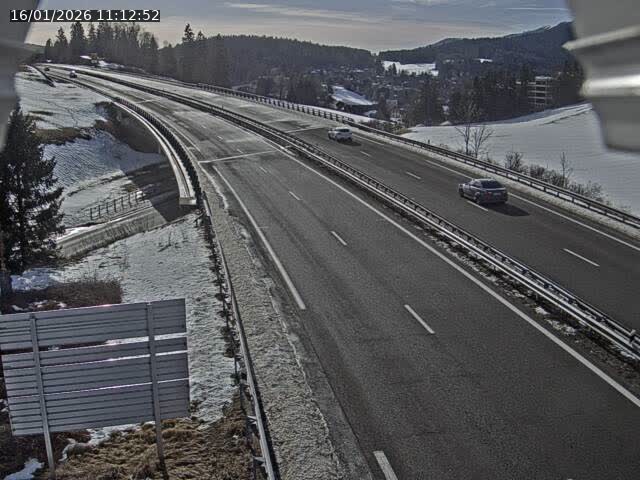 <h2>Caméra autoroute France - N57, Les Tavins direction Lausanne</h2>