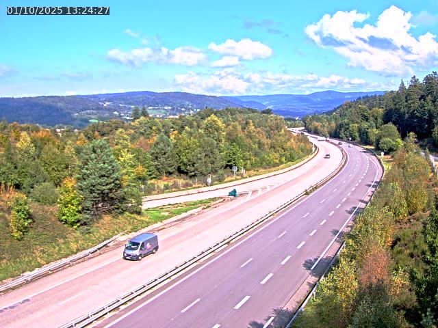 <h2>Caméra autoroute France - N57, Côte de la demoiselle direction Remiremont</h2>