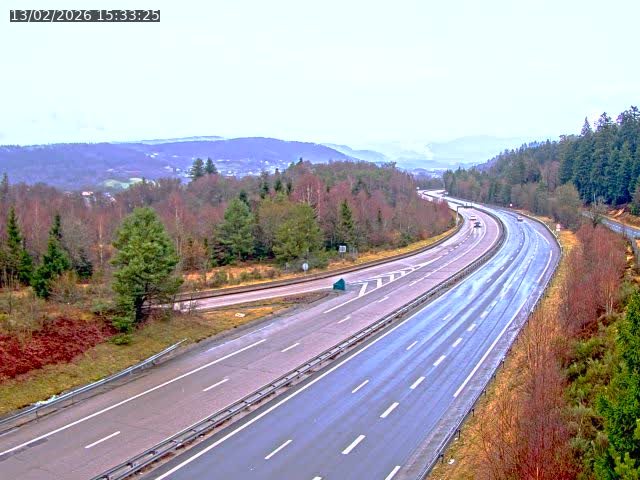 <h2>Caméra autoroute France - N57, Côte de la demoiselle direction Remiremont</h2>