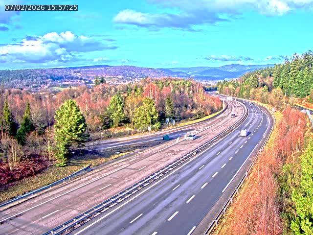 <h2>Caméra autoroute France - N57, Côte de la demoiselle direction Remiremont</h2>
