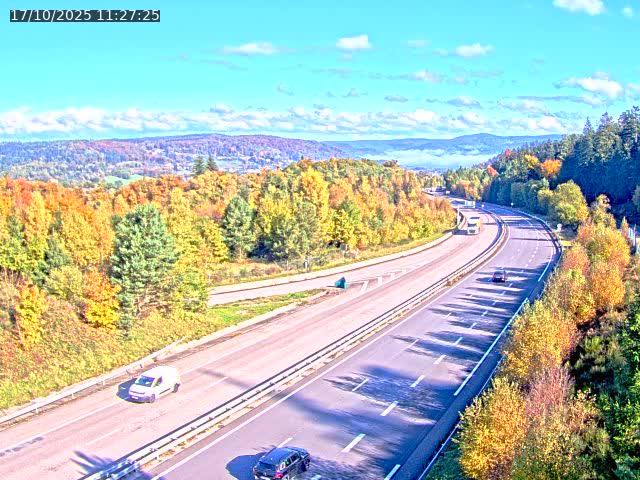 <h2>Caméra autoroute France - N57, Côte de la demoiselle direction Remiremont</h2>