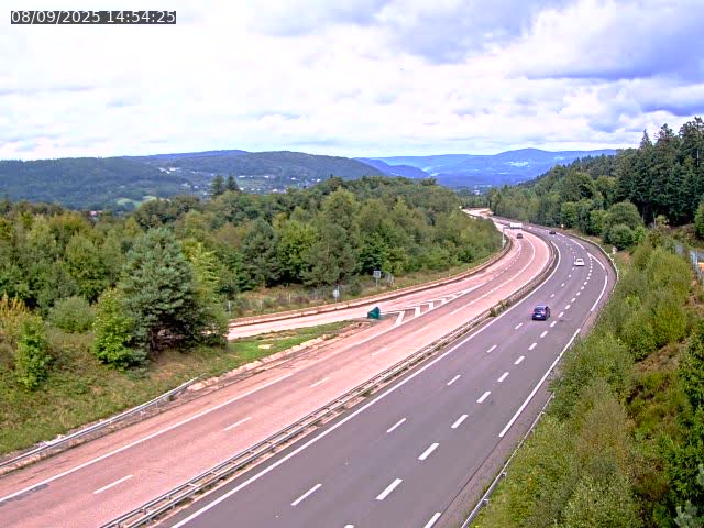 <h2>Caméra autoroute France - N57, Côte de la demoiselle direction Remiremont</h2>