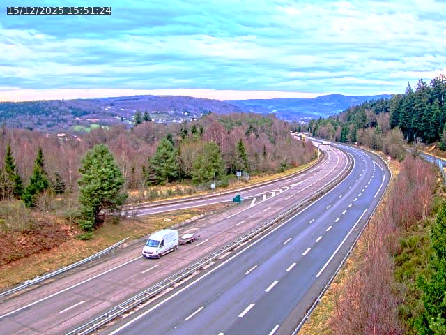 Caméra autoroute France - N57, Côte de la demoiselle direction Remiremont
