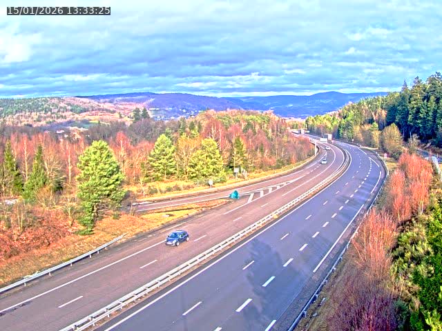 <h2>Caméra autoroute France - N57, Côte de la demoiselle direction Remiremont</h2>