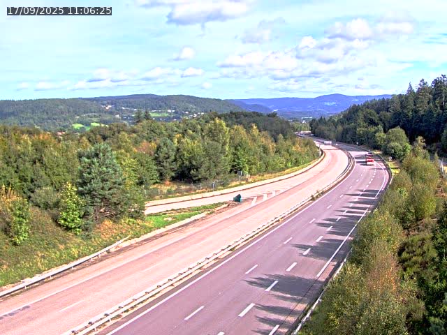 <h2>Caméra autoroute France - N57, Côte de la demoiselle direction Remiremont</h2>