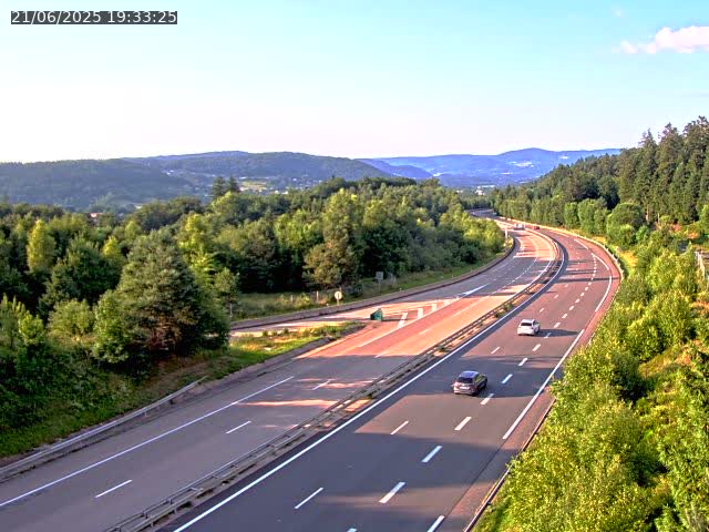 Caméra autoroute France - N57, Côte de la demoiselle direction Remiremont