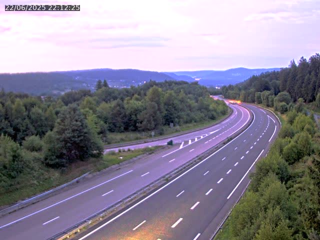 Caméra autoroute France - N57, Côte de la demoiselle direction Remiremont
