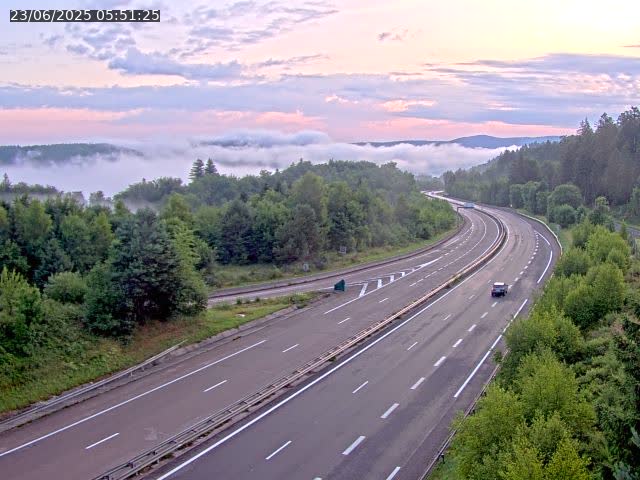 Caméra autoroute France - N57, Côte de la demoiselle direction Remiremont