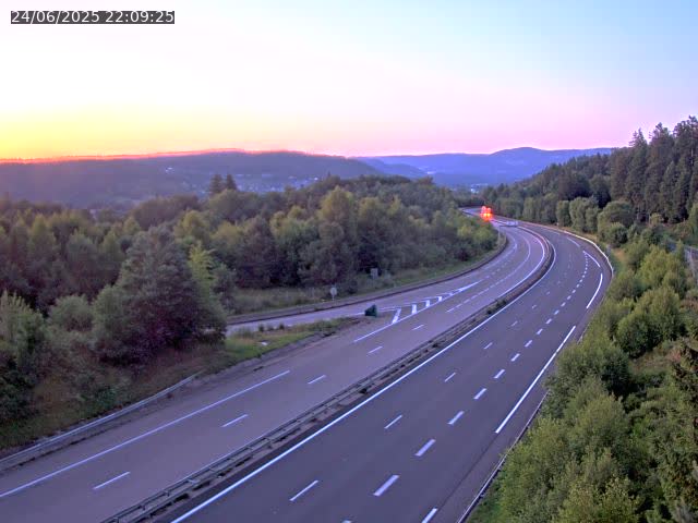 Caméra autoroute France - N57, Côte de la demoiselle direction Remiremont