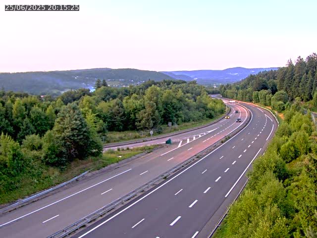 Caméra autoroute France - N57, Côte de la demoiselle direction Remiremont