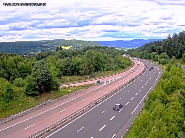 Caméra autoroute France - N57, Côte de la demoiselle direction Remiremont