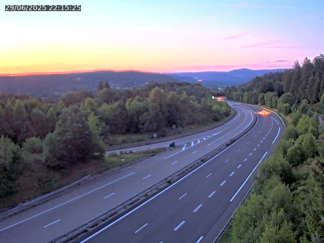 Caméra autoroute France - N57, Côte de la demoiselle direction Remiremont