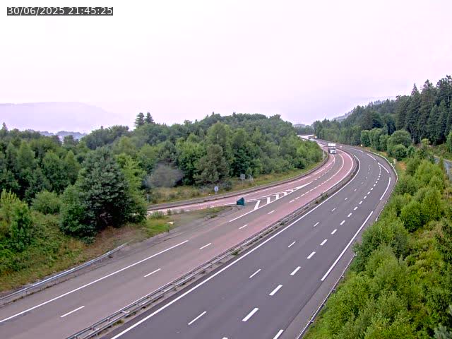 Caméra autoroute France - N57, Côte de la demoiselle direction Remiremont