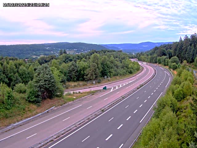 Caméra autoroute France - N57, Côte de la demoiselle direction Remiremont