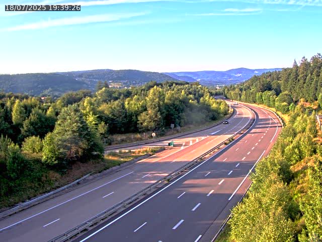 Caméra autoroute France - N57, Côte de la demoiselle direction Remiremont