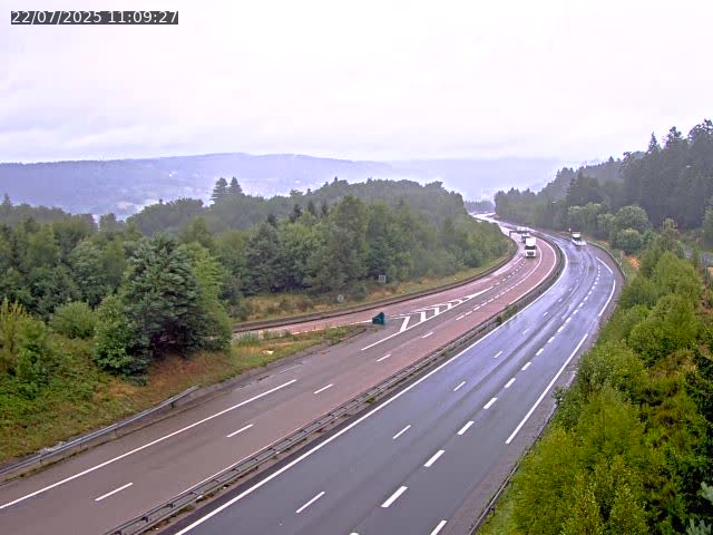 Caméra autoroute France - N57, Côte de la demoiselle direction Remiremont