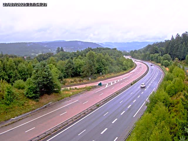 Caméra autoroute France - N57, Côte de la demoiselle direction Remiremont