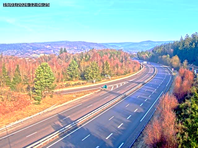 <h2>Caméra autoroute France - N57, Côte de la demoiselle direction Remiremont</h2>