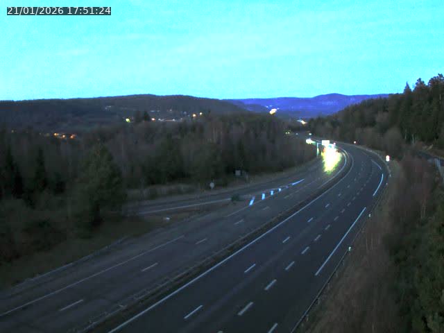 <h2>Caméra autoroute France - N57, Côte de la demoiselle direction Remiremont</h2>