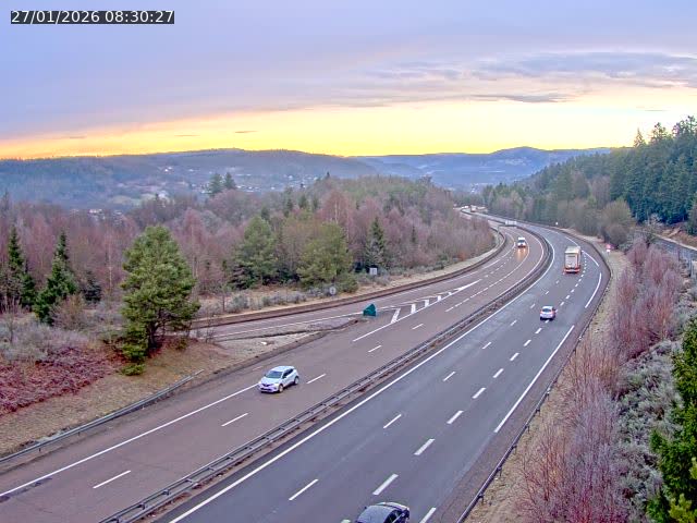 <h2>Caméra autoroute France - N57, Côte de la demoiselle direction Remiremont</h2>