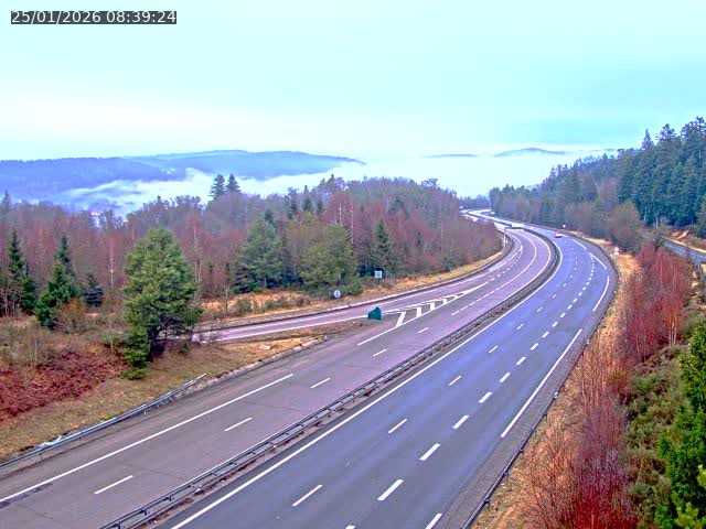 <h2>Caméra autoroute France - N57, Côte de la demoiselle direction Remiremont</h2>