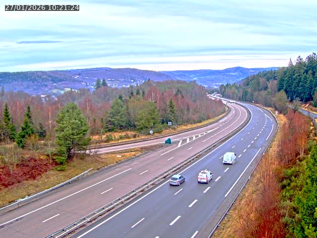 <h2>Caméra autoroute France - N57, Côte de la demoiselle direction Remiremont</h2>