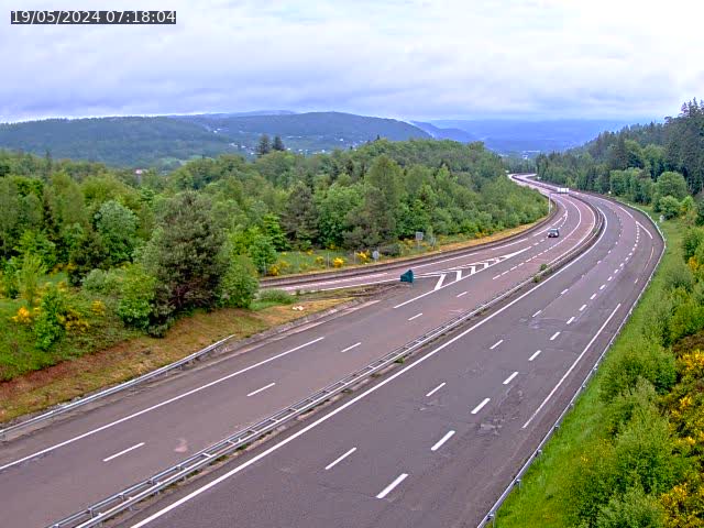 Caméra autoroute France - N57, Côte de la demoiselle direction Remiremont