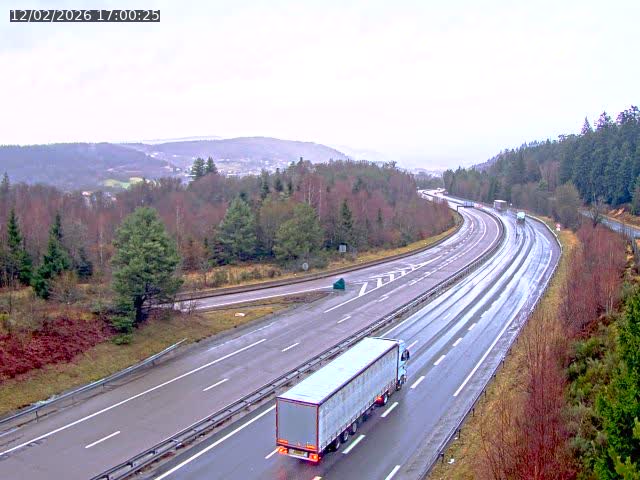 <h2>Caméra autoroute France - N57, Côte de la demoiselle direction Remiremont</h2>