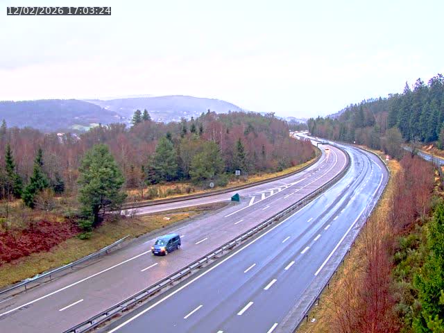 <h2>Caméra autoroute France - N57, Côte de la demoiselle direction Remiremont</h2>
