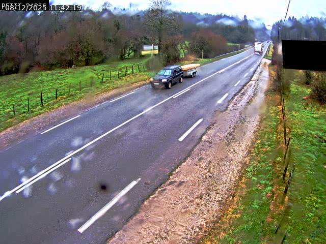 <h2>Caméra autoroute France - N57, Côte de la main direction Besançon</h2>