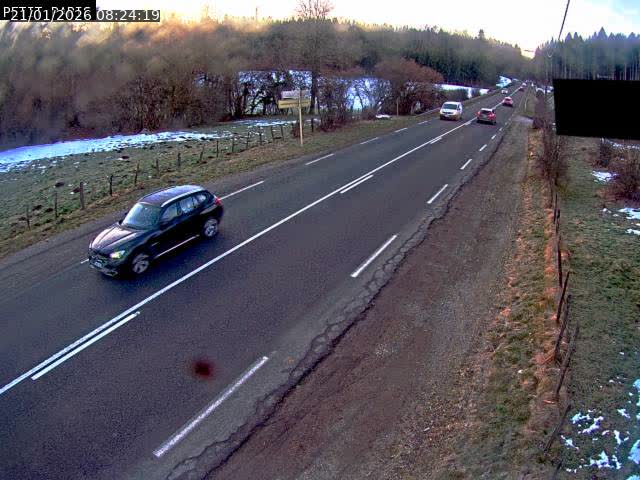 Caméra autoroute France - N57, Côte de la main direction Besançon