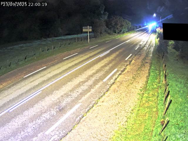 <h2>Caméra autoroute France - N57, Côte de la main direction Besançon</h2>