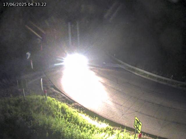 Webcam dans le Jura, sur la N5 dans la côte des Rousses à proximité de Morez