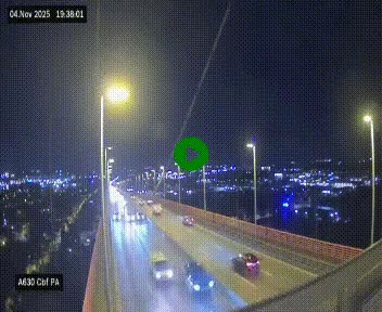 <h2>Webcam autoroute sur le périphérique de Bordeaux (A630) au nord de la ville. Caméra située sur le Pont d'Aquitaine.</h2>