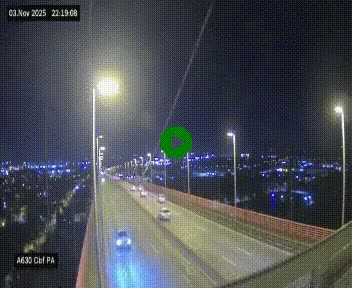 <h2>Webcam autoroute sur le périphérique de Bordeaux (A630) au nord de la ville. Caméra située sur le Pont d'Aquitaine.</h2>