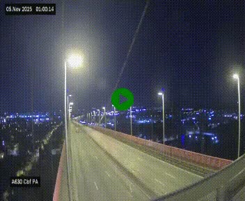 <h2>Webcam autoroute sur le périphérique de Bordeaux (A630) au nord de la ville. Caméra située sur le Pont d'Aquitaine.</h2>