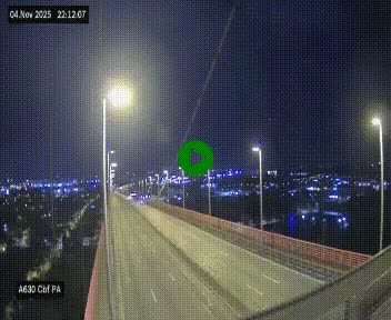 <h2>Webcam autoroute sur le périphérique de Bordeaux (A630) au nord de la ville. Caméra située sur le Pont d'Aquitaine.</h2>