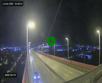<h2>Webcam autoroute sur le périphérique de Bordeaux (A630) au nord de la ville. Caméra située sur le Pont d'Aquitaine.</h2>