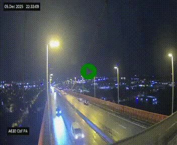<h2>Webcam autoroute sur le périphérique de Bordeaux (A630) au nord de la ville. Caméra située sur le Pont d'Aquitaine.</h2>