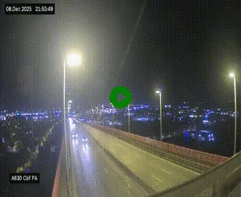 <h2>Webcam autoroute sur le périphérique de Bordeaux (A630) au nord de la ville. Caméra située sur le Pont d'Aquitaine.</h2>