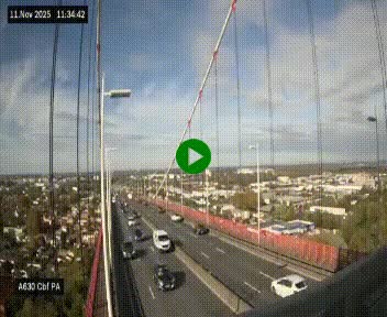 <h2>Webcam autoroute sur le périphérique de Bordeaux (A630) au nord de la ville. Caméra située sur le Pont d'Aquitaine.</h2>