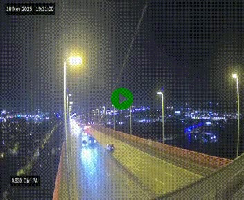 <h2>Webcam autoroute sur le périphérique de Bordeaux (A630) au nord de la ville. Caméra située sur le Pont d'Aquitaine.</h2>