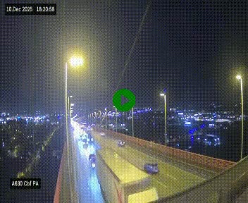 <h2>Webcam autoroute sur le périphérique de Bordeaux (A630) au nord de la ville. Caméra située sur le Pont d'Aquitaine.</h2>