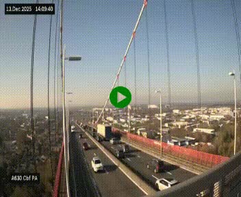 <h2>Webcam autoroute sur le périphérique de Bordeaux (A630) au nord de la ville. Caméra située sur le Pont d'Aquitaine.</h2>