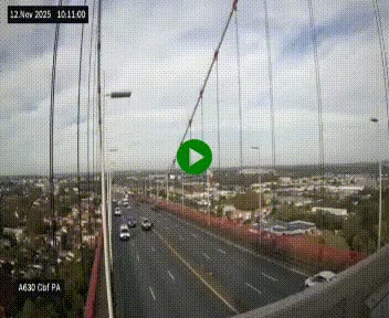 <h2>Webcam autoroute sur le périphérique de Bordeaux (A630) au nord de la ville. Caméra située sur le Pont d'Aquitaine.</h2>