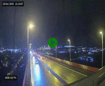 <h2>Webcam autoroute sur le périphérique de Bordeaux (A630) au nord de la ville. Caméra située sur le Pont d'Aquitaine.</h2>