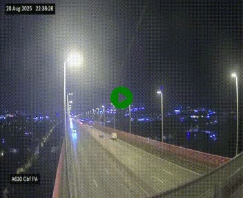 <h2>Webcam autoroute sur le périphérique de Bordeaux (A630) au nord de la ville. Caméra située sur le Pont d'Aquitaine.</h2>